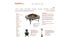 Desktop Screenshot of firepitsinc.com